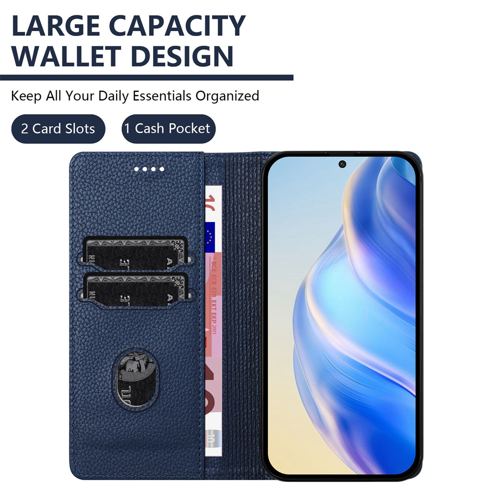 Étui en cuir à rabat magnétiqu - Vivo Y28 avis et prix