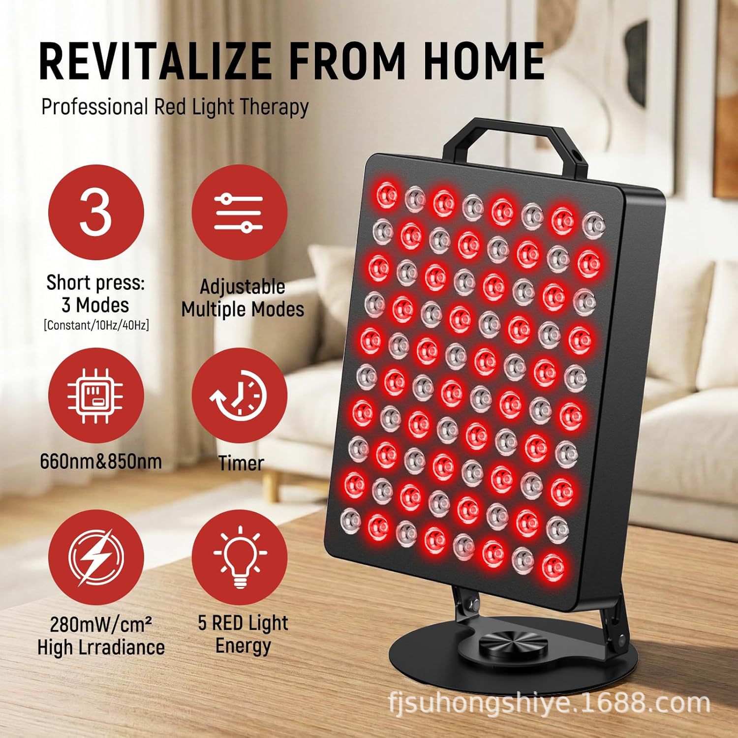Lampe de luminothérapie rouge  - Galvanic Skin Sensor avis et prix