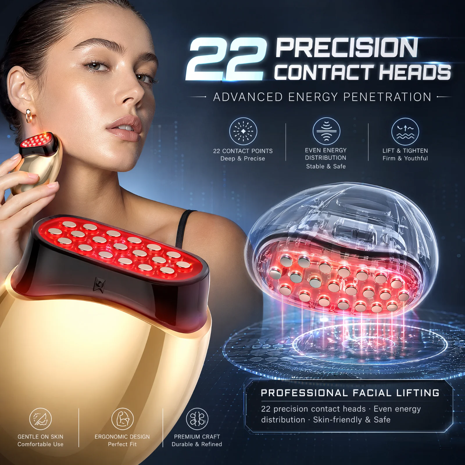 Appareil de beauté au collagèn - Galvanic Skin Sensor avis et prix